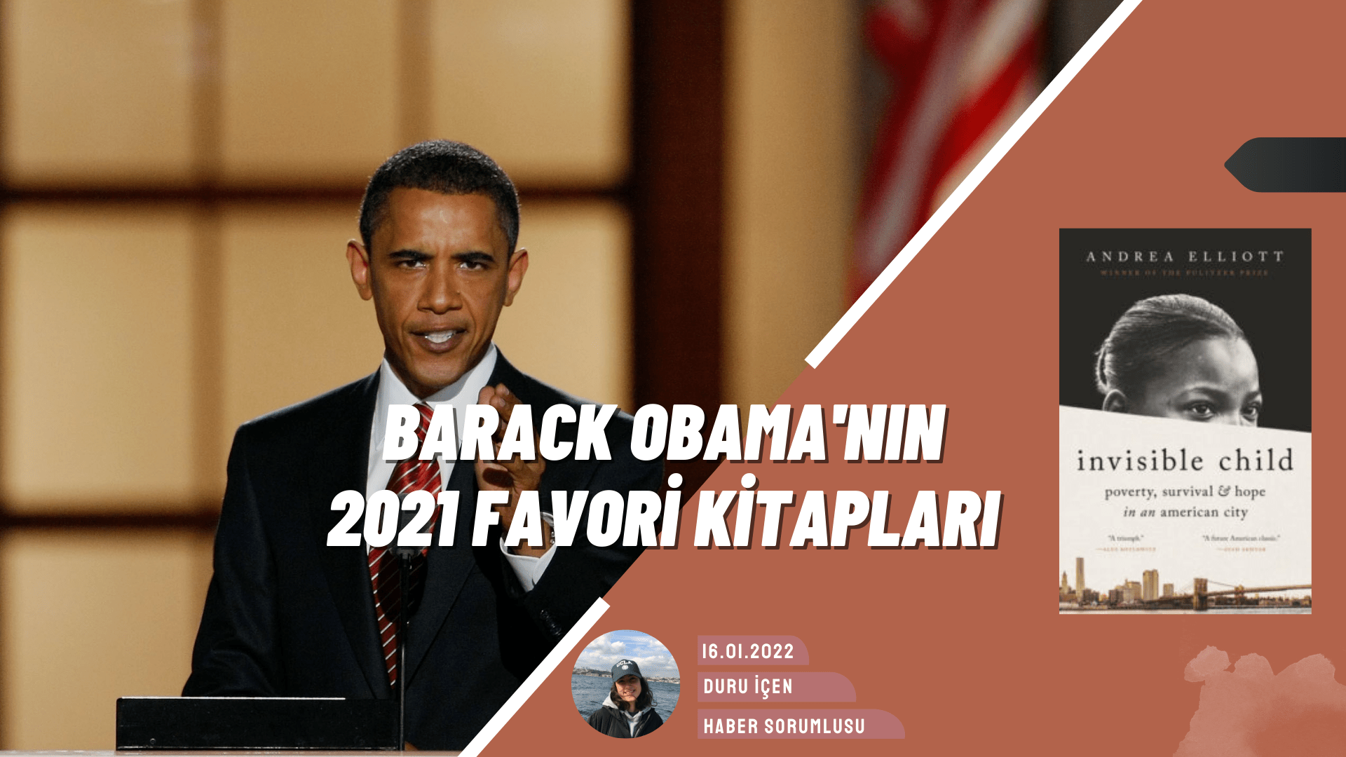 Barack Obama 2021 Yılındaki Favori Kitaplarını Paylaştı!