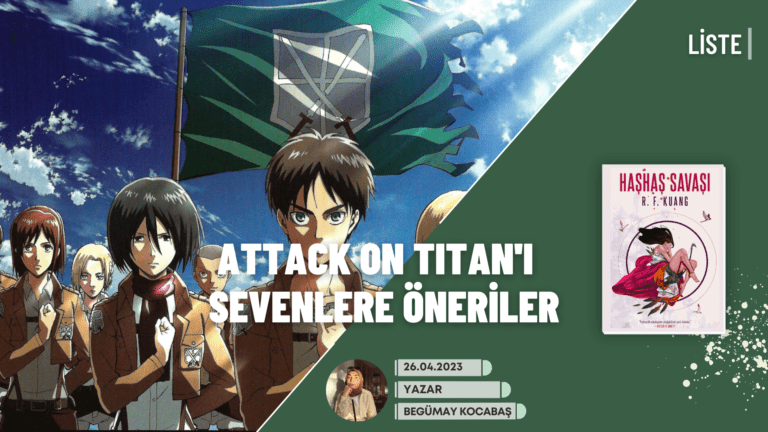 Attack on Titan Animesini Sevenlere Kitap Önerileri